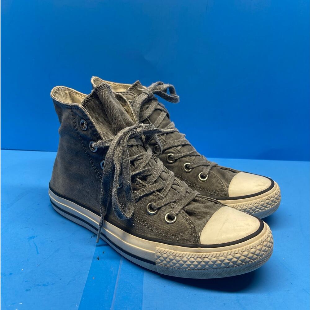 Converse Chuck Taylor All Star Gray Tie Dye Hi Top Sneakers Women's Size 7.5